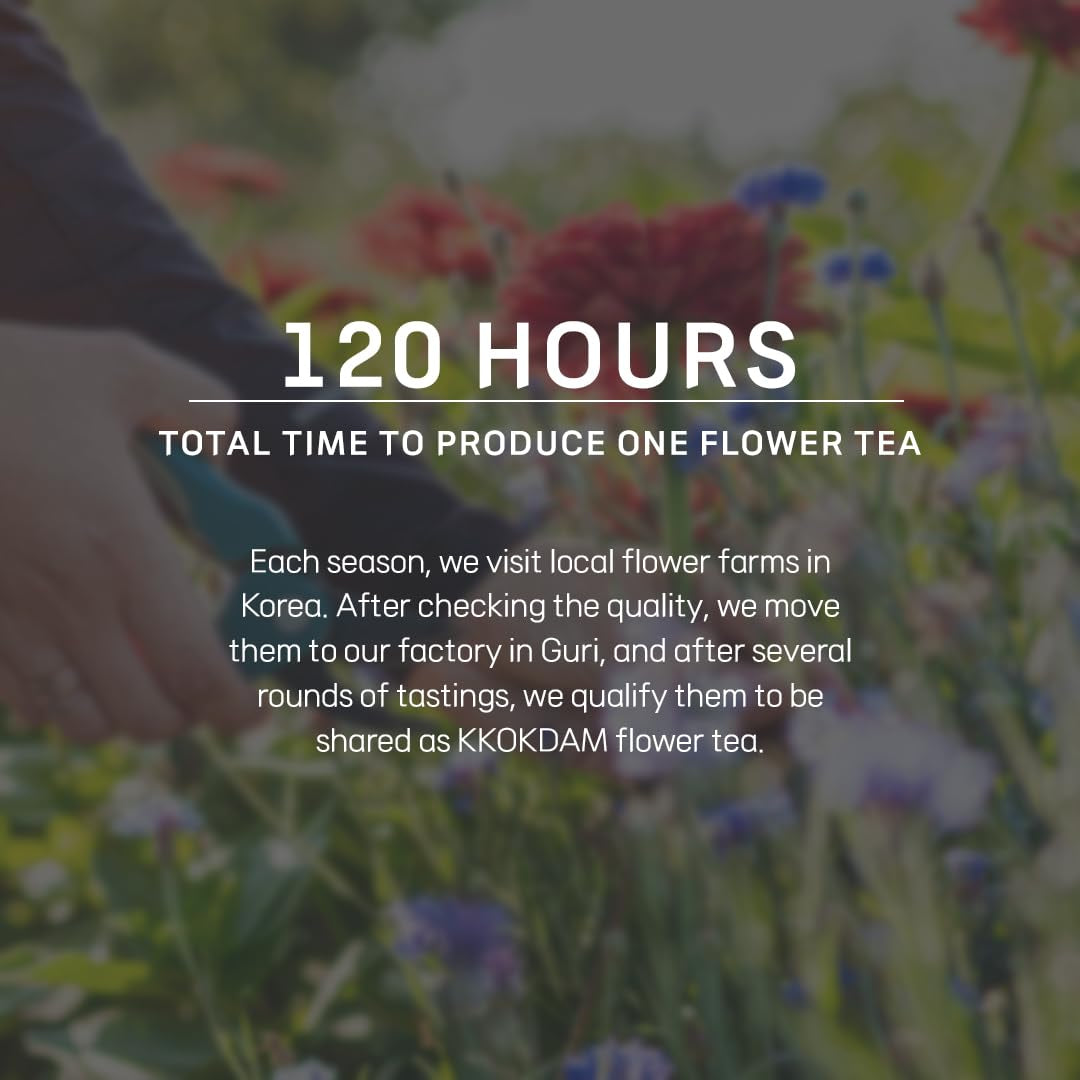 Premium Flower Tea Stick Collection (Single Korean Mint (5 Sticks))
