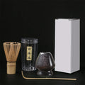 Tea Brush Matcha Stirring Brush Tea Brush Stand Japanese Tea Ordering Tools 3Pcs Tea Spoon Tea Holder 3Pcs/Set