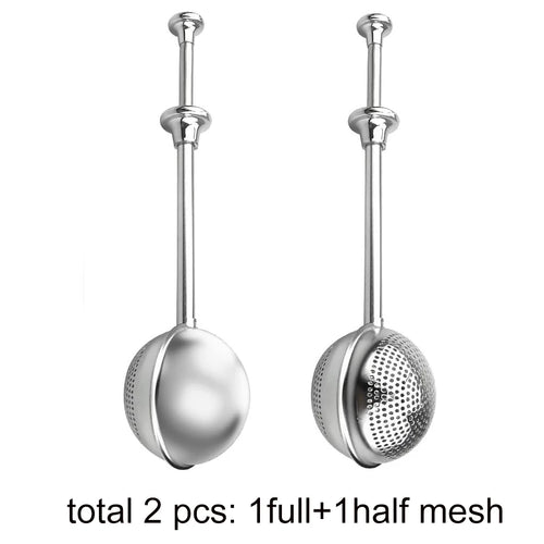 2 Pcs Tea Ball Strainers for Loose Leaf Tea, Stainless Steel Tea Infuser, Mesh Tea Filter Tea Steeper for Brew Tea