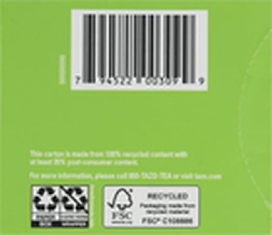 Tea Bags Green Tea Regenerative Organic Zen Tea 16 Count