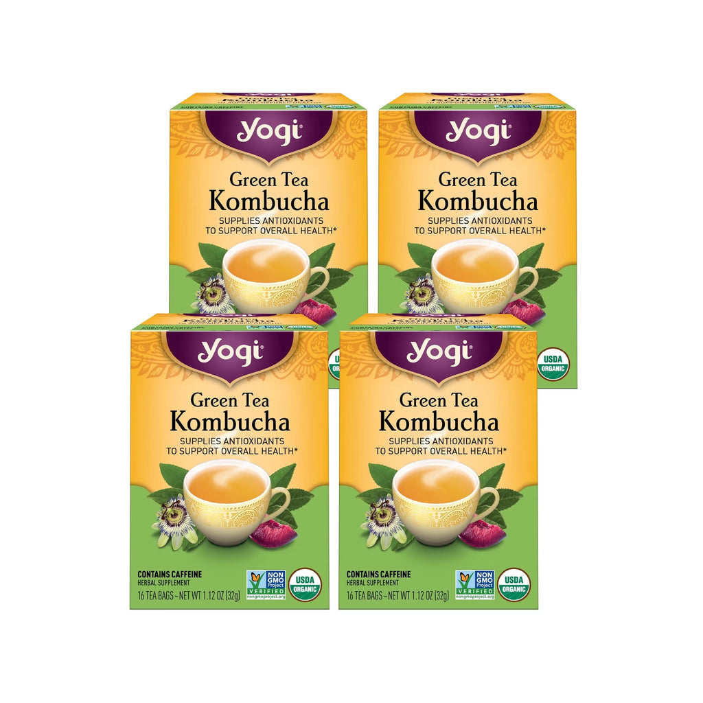 Tea, Green Tea Kombucha Tea, Tea Bags, 16 Ct, 1.12 OZ