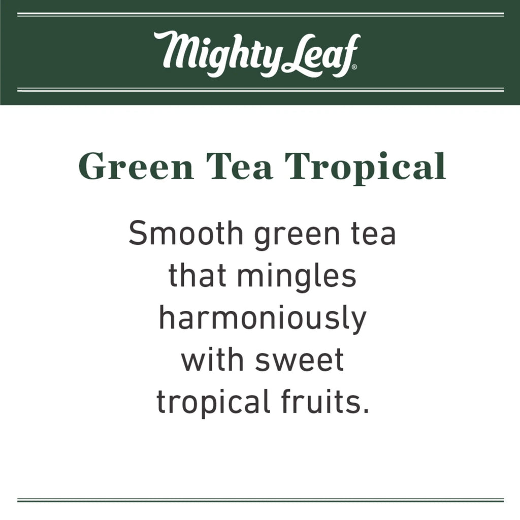 Green Tea Tropical, Green Tea, 15 Tea Bags